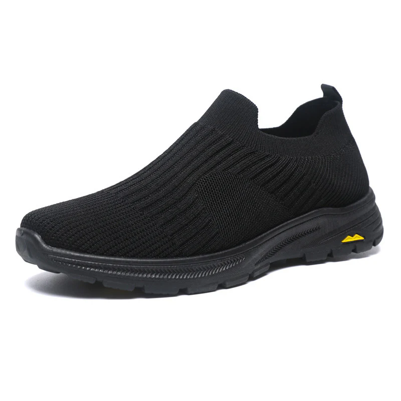 Damen Elastische Slip-On Sneakers mit atmungsaktiver Strickoberfläche und rutschfester Sohle Heidi Mode - Image 3