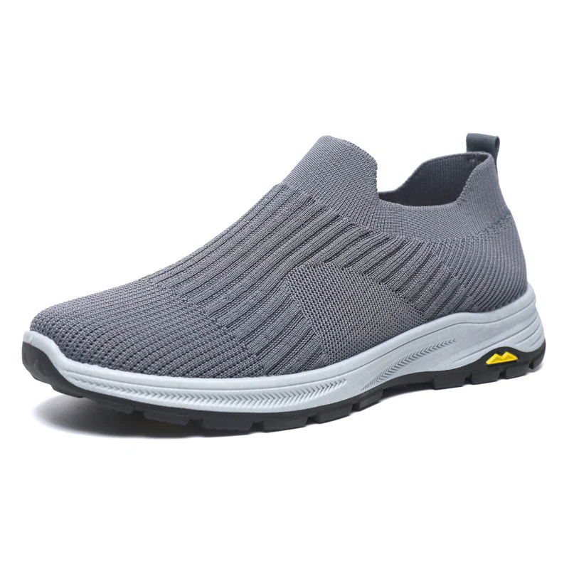Damen Elastische Slip-On Sneakers mit atmungsaktiver Strickoberfläche und rutschfester Sohle Heidi Mode - Image 4