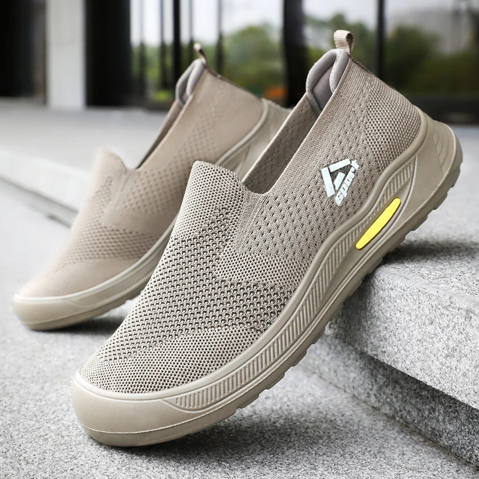 Damen Elastische Slip-On Sportschuhe Heidi Mode - Image 2