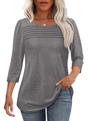 Damen Elegant geschnittenes Oberteil mit gerafften Details Heidi-Mode - Image 8