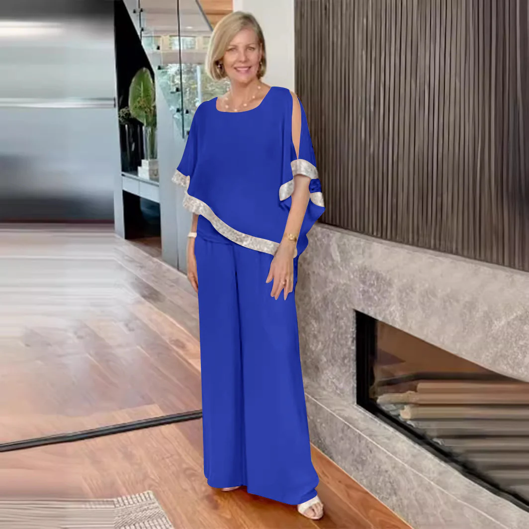 Damen Elegant geschnittenes Zweiteiliges Ensemble Heidi-Mode - Image 3