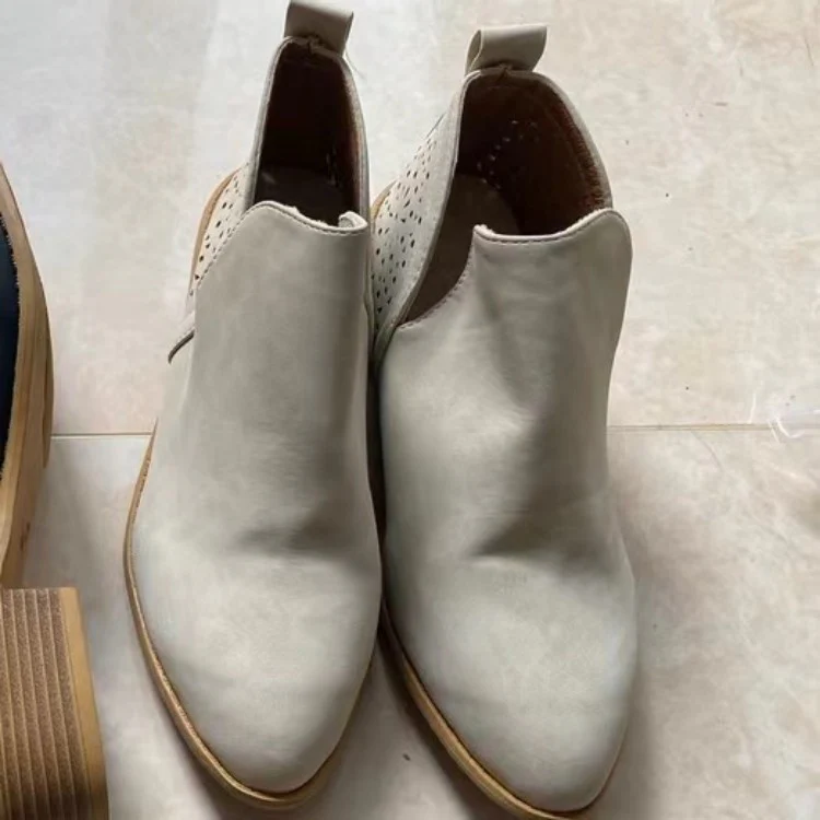 Damen Elegante Ankle Boots mit luftiger Lochmuster-Optik Heidi Mode - Image 7