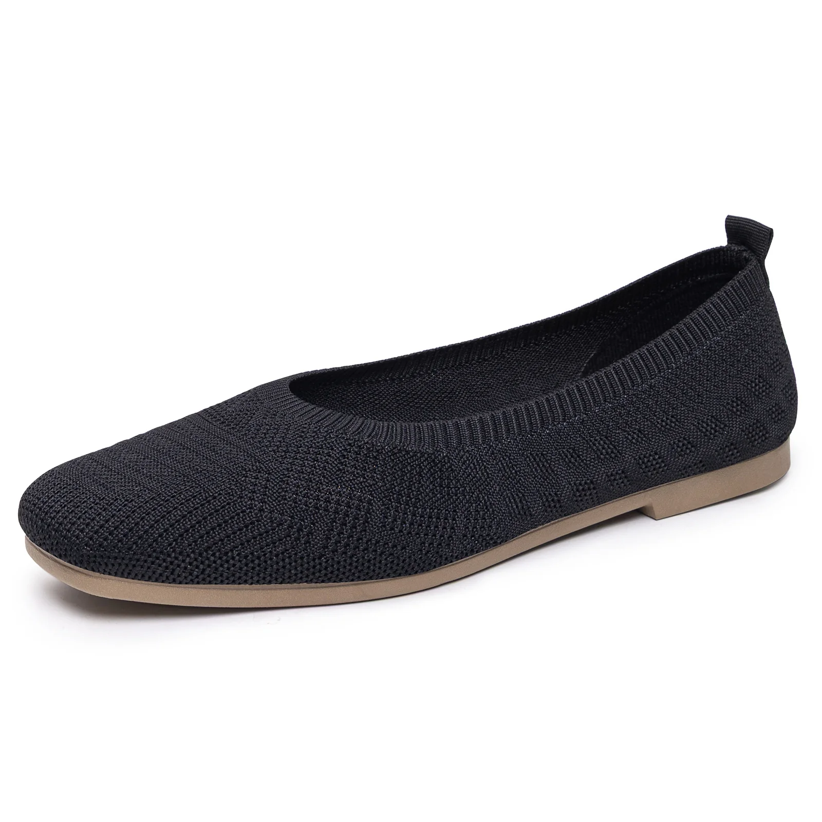 Damen elegante Ballerinas aus atmungsaktivem Strickmaterial Heidi Mode - Image 5