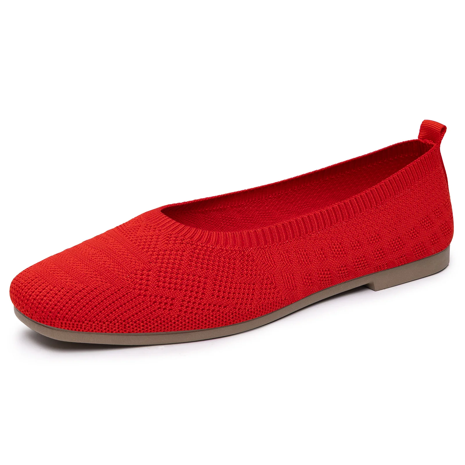 Damen elegante Ballerinas aus atmungsaktivem Strickmaterial Heidi Mode - Image 8