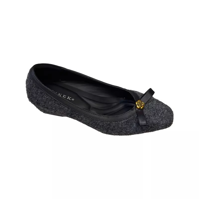 Damen elegante Ballerinas mit dekorativer Schleife Heidi Mode - Image 5