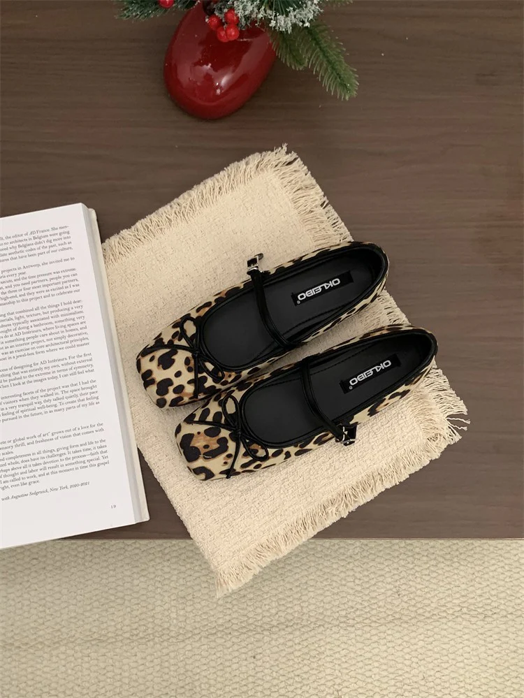 Damen elegante Ballerinas mit floralem Muster und zierlichen Riemen Heidi Mode - Image 7