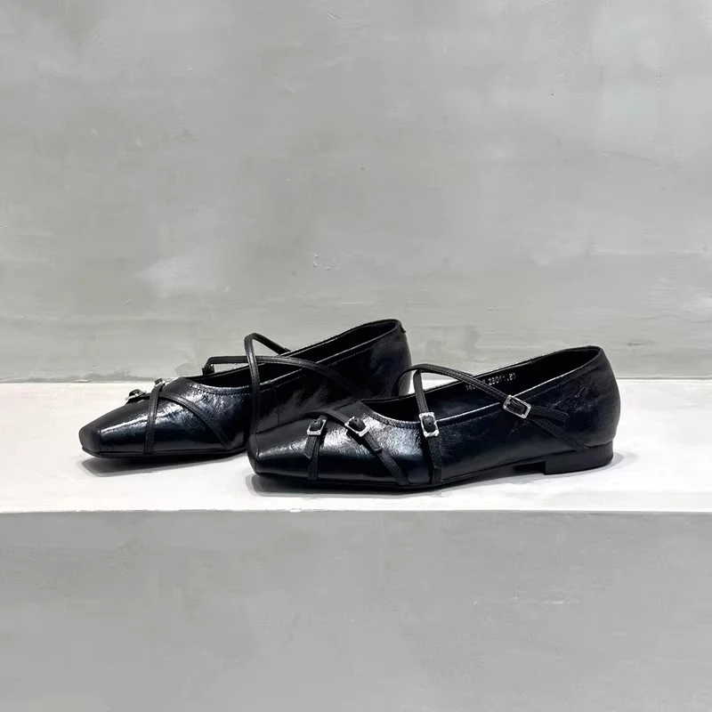 Damen elegante Ballerinas mit kunstvollem Schlaufen-Design und komfortabler Fußbettung Heidi Mode - Image 4