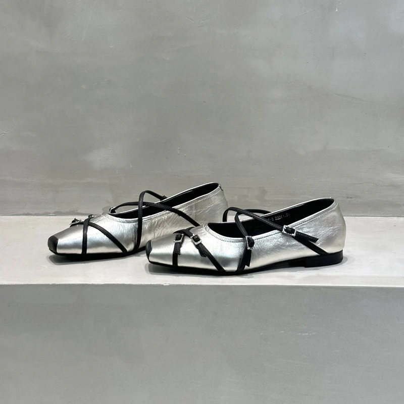 Damen elegante Ballerinas mit kunstvollem Schlaufen-Design und komfortabler Fußbettung Heidi Mode - Image 7
