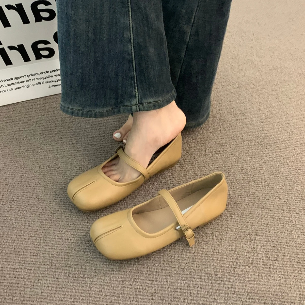 Damen elegante Ballerinas mit modischem Riemchen und komfortabler Passform Heidi Mode - Image 3
