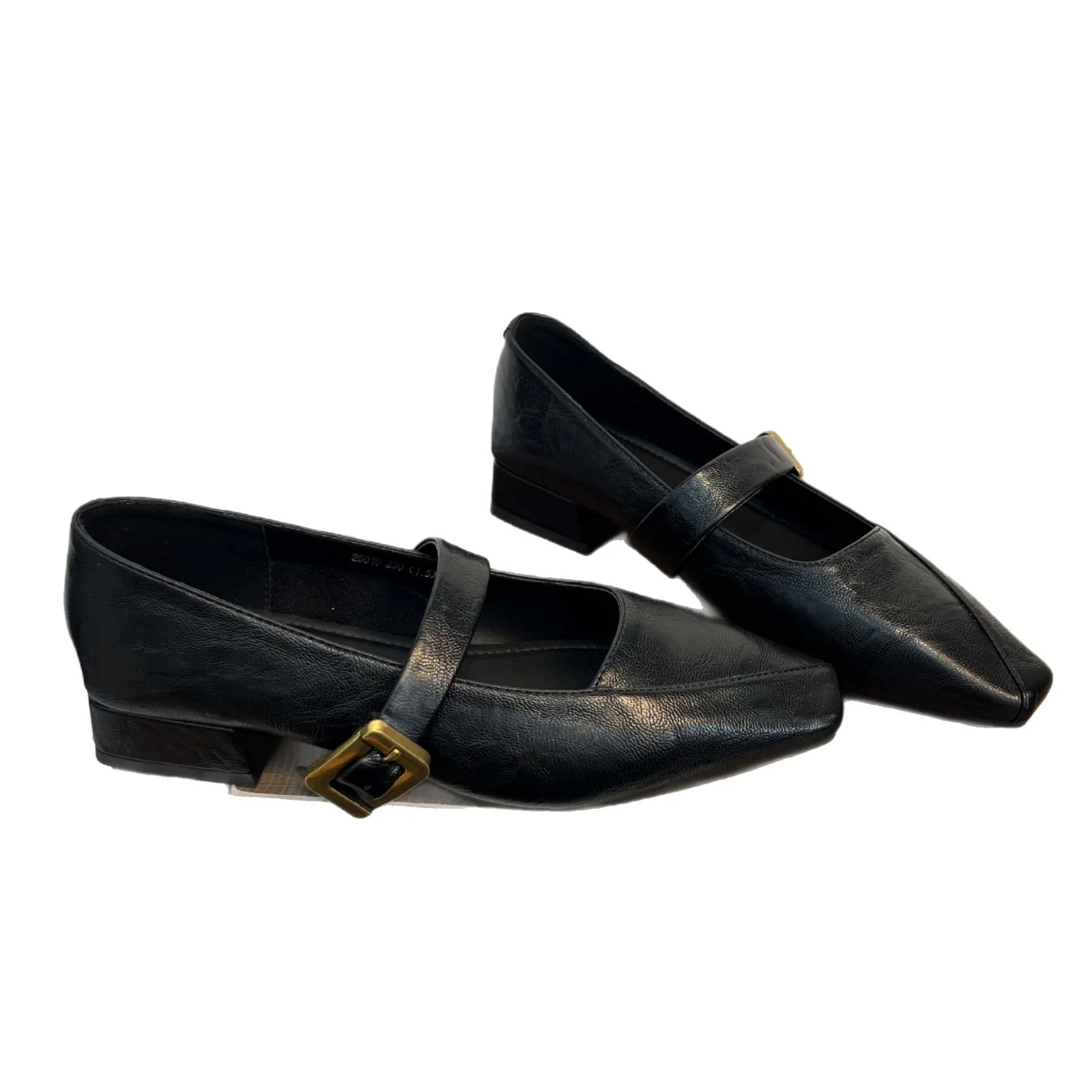 Damen elegante Ballerinas mit modischem Riemen und geschmackvoller Schnalle Heidi Mode - Image 5