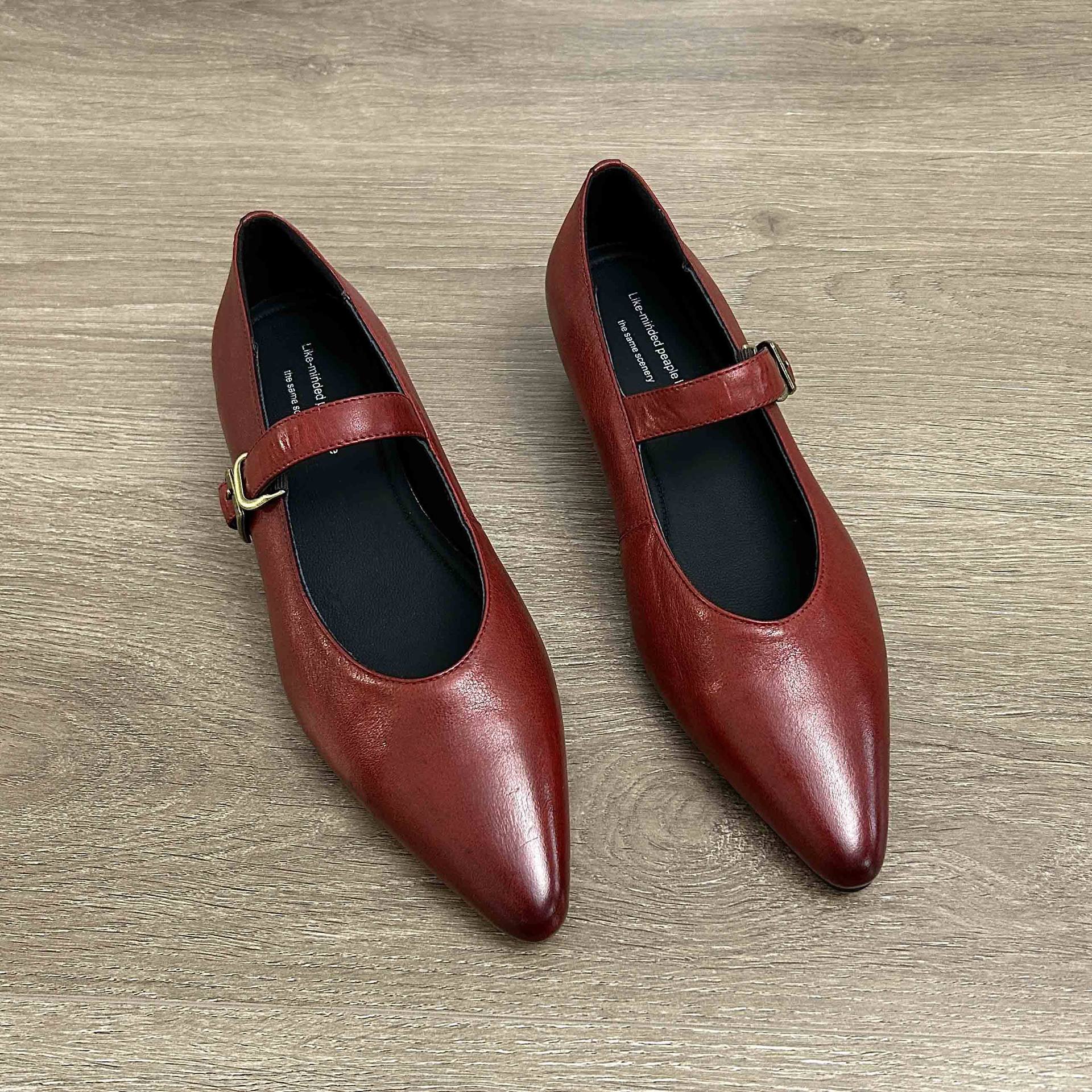 Damen elegante Ballerinas mit modischem Riemen und stilvollem Design Heidi Mode - Image 7