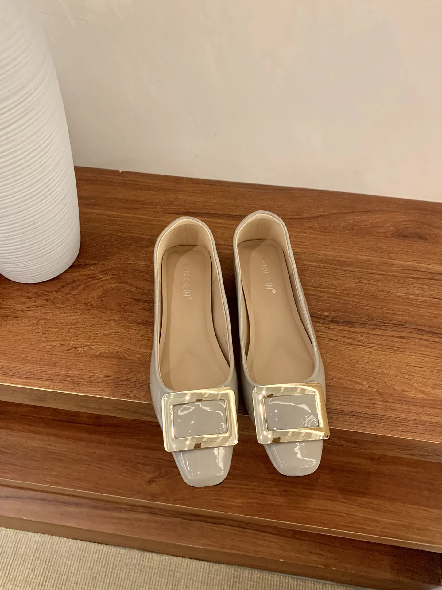 Damen elegante Ballerinas mit modischem Schnallenverschluss Heidi Mode - Image 6