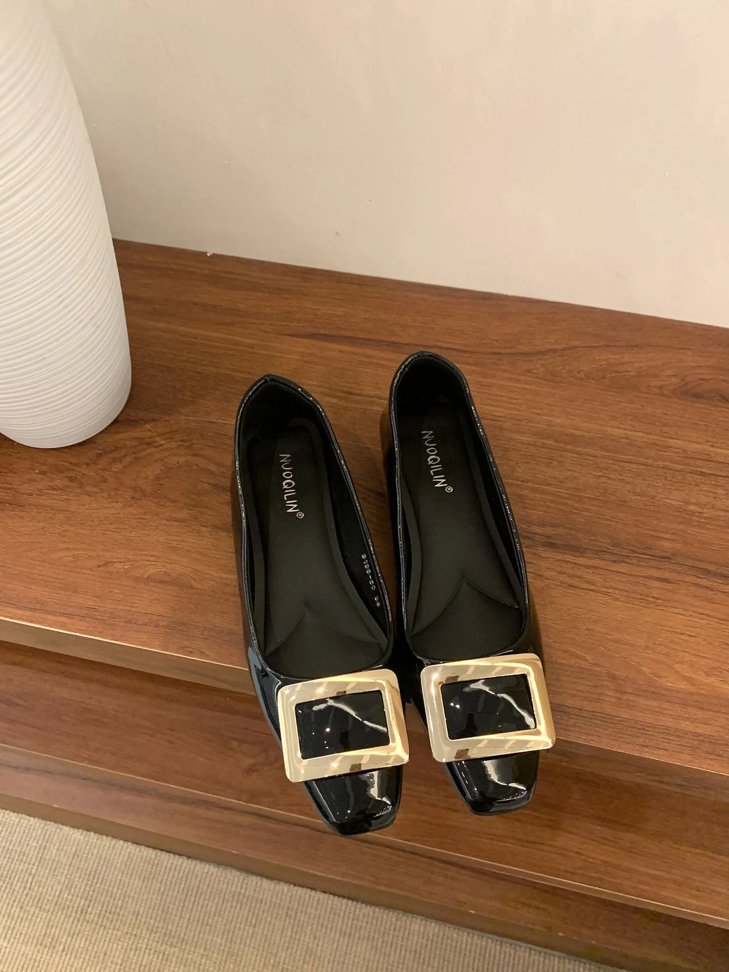 Damen elegante Ballerinas mit modischem Schnallenverschluss Heidi Mode - Image 7