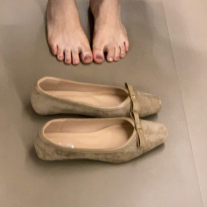 Damen elegante Ballerinas mit modischer Schleife und weich gepolsterter Innensohle Heidi Mode - Image 9
