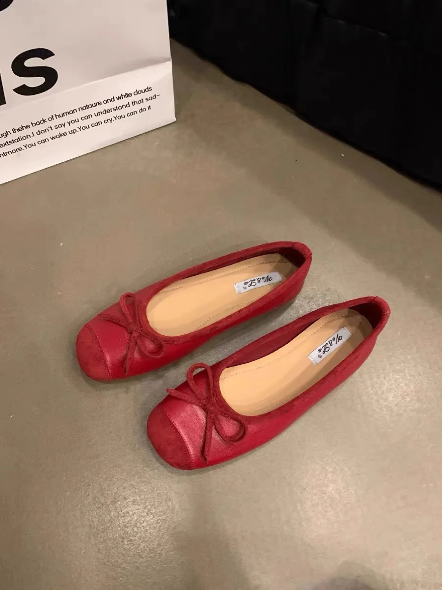 Damen elegante Ballerinas mit schimmerndem Effekt und zierlicher Schleife Heidi Mode - Image 8