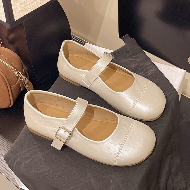 Damen Elegante Ballerinas mit verstellbarem Riemchen und komfortablem Innenfutter Heidi Mode - Image 7