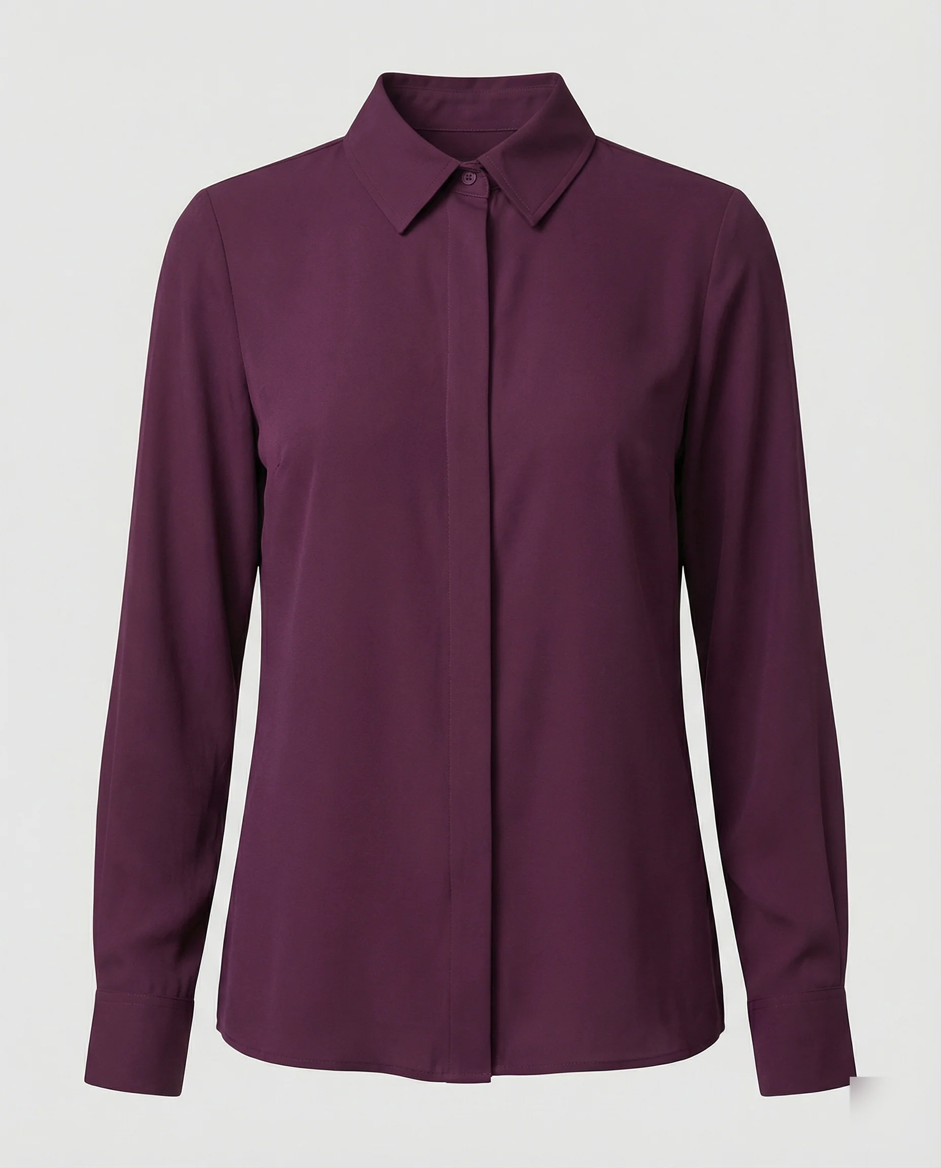 Damen Hemdbluse elegant mit luxuriösem Glanz - Image 6