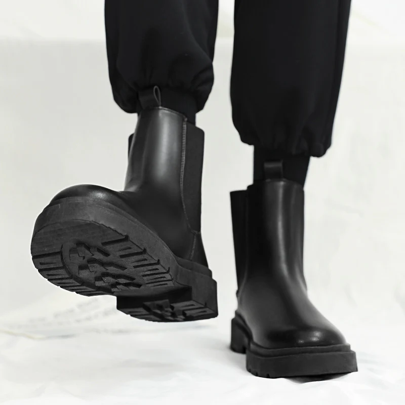 Damen Elegante Chelsea-Stiefel mit robustem Gummizug und rutschfester Sohle Heidi Mode - Image 3