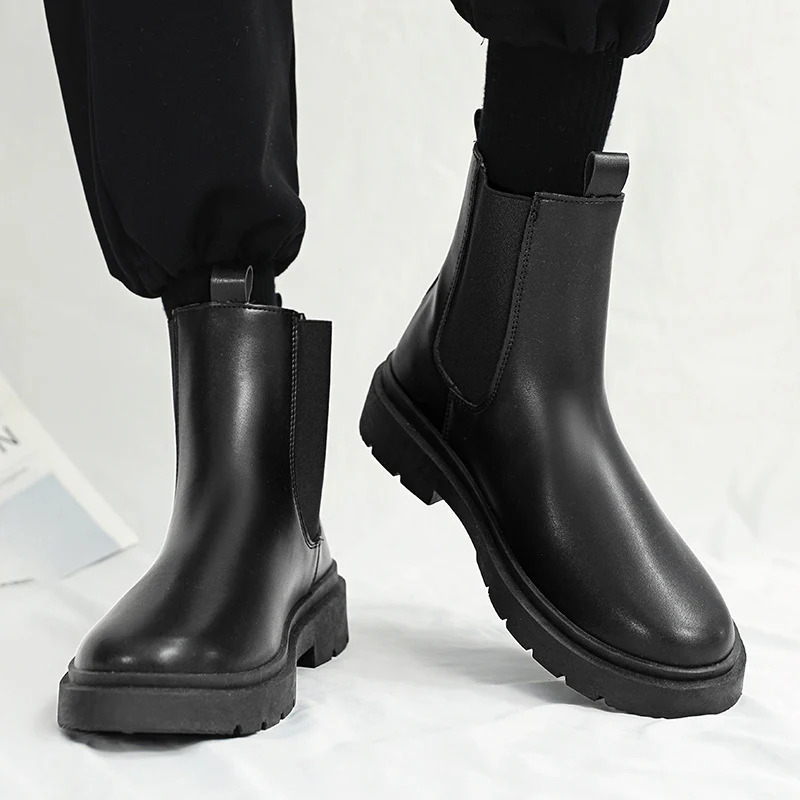Damen Elegante Chelsea-Stiefel mit robustem Gummizug und rutschfester Sohle Heidi Mode - Image 4