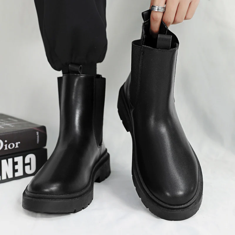 Damen Elegante Chelsea-Stiefel mit robustem Gummizug und rutschfester Sohle Heidi Mode - Image 6