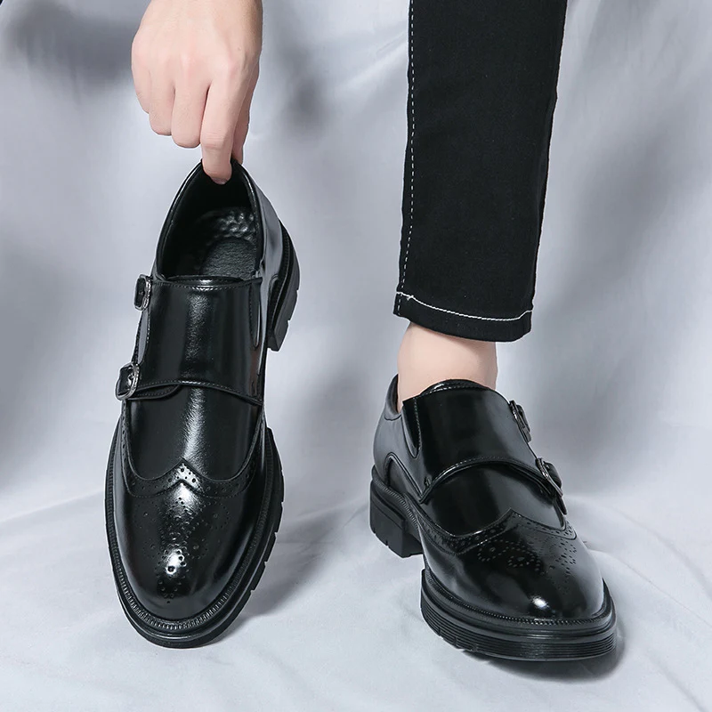 Damen Elegante Doppel-Monk-Schuhe aus hochwertigem Leder Heidi Mode - Image 2