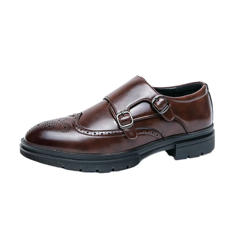 Damen Elegante Doppel-Monk-Schuhe aus hochwertigem Leder Heidi Mode - Image 5