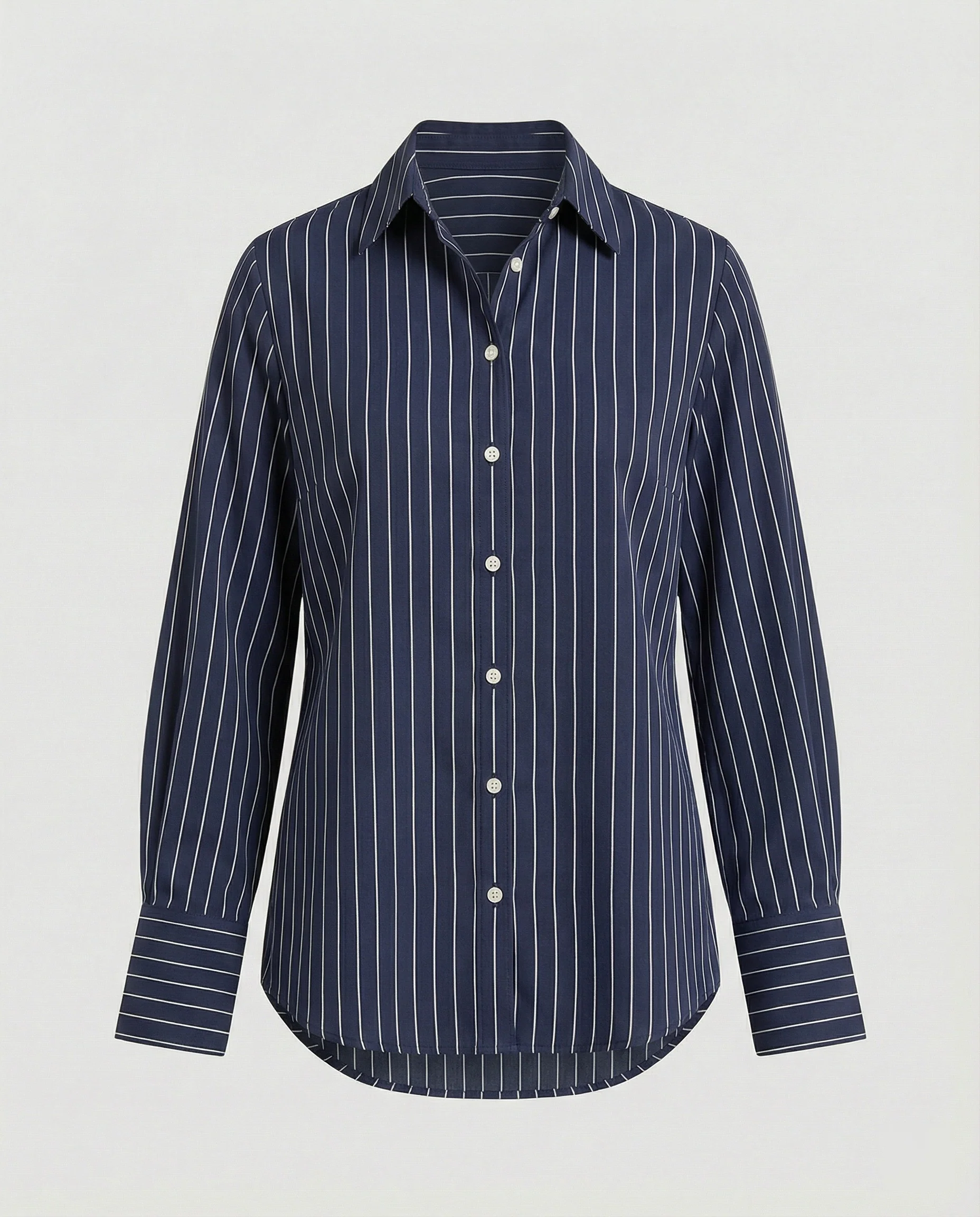 Damen Elegante Streifenbluse mit modernem Schnitt - Image 4