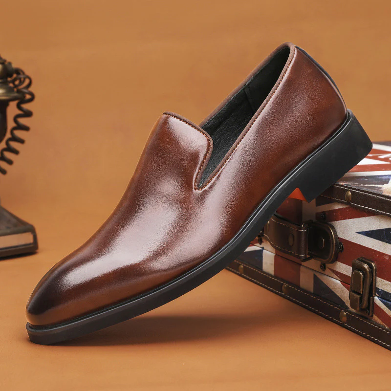 Damen Elegante Leder Slipper mit zeitlosem Design Heidi Mode - Image 7