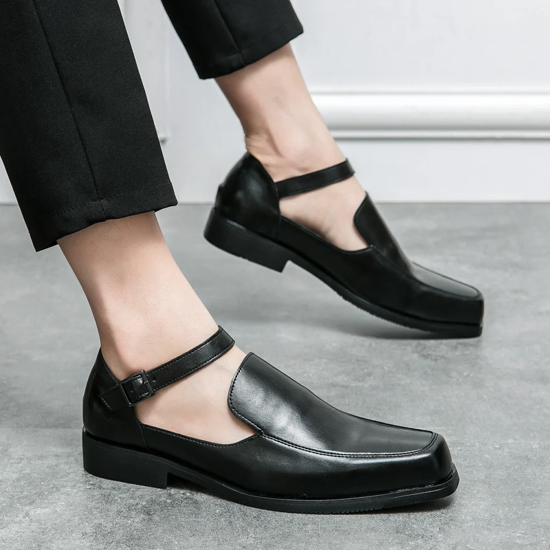 Damen Elegante Lederschuhe mit praktischem Schnallenverschluss Heidi Mode - Image 4