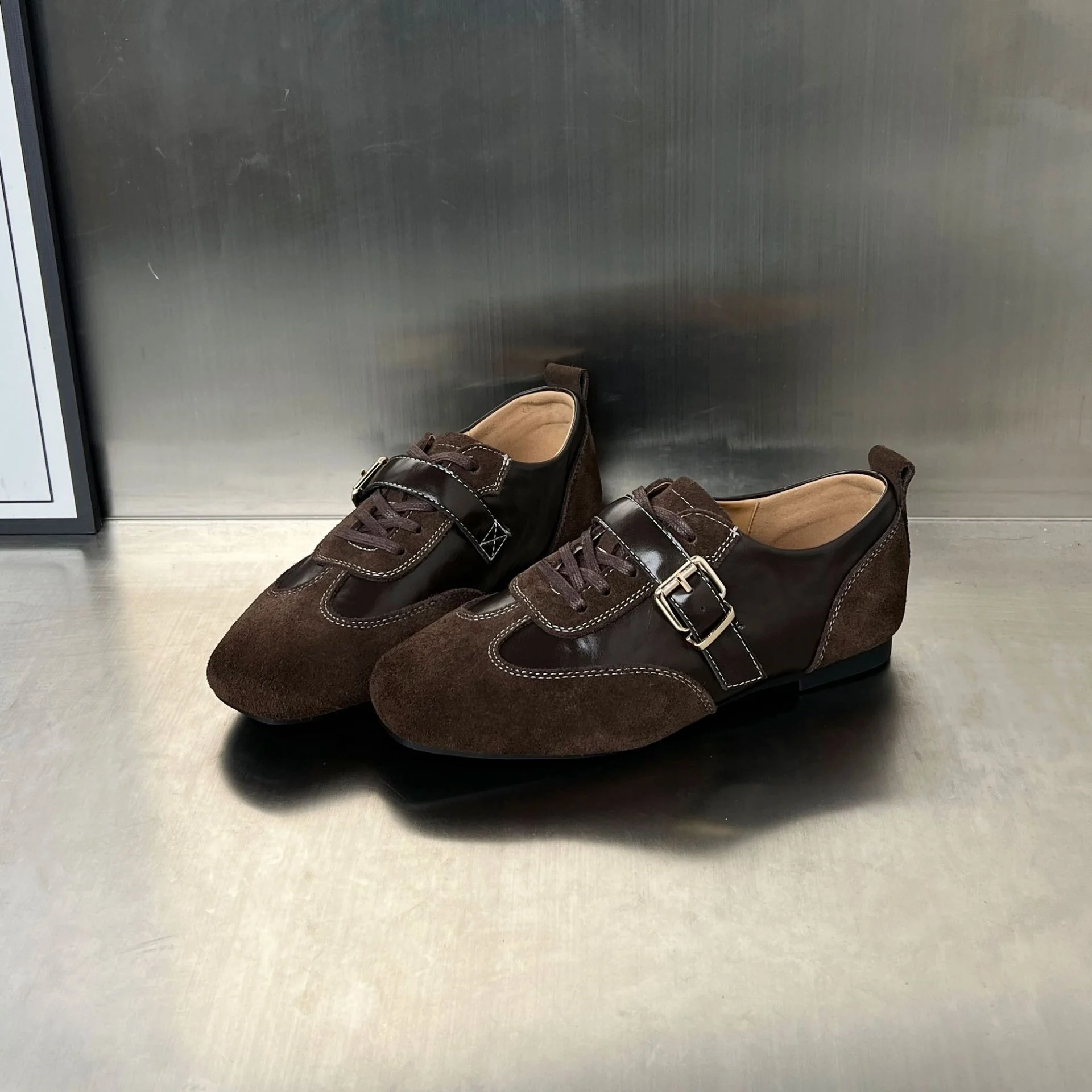 Damen elegante Loafers mit modischem Schnallenverschluss Heidi Mode - Image 3