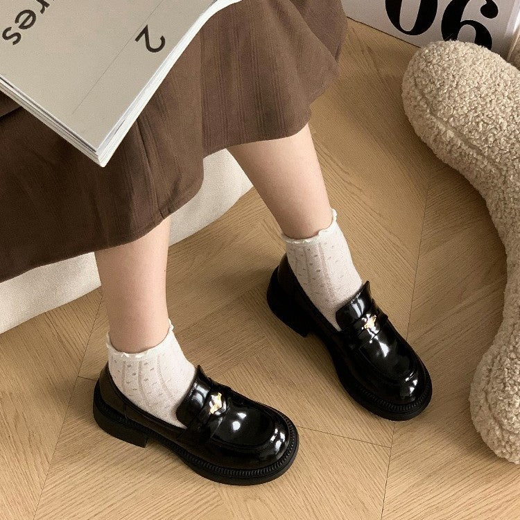Damen Elegante Loafers mit modischer Schnallenverzierung Heidi Mode - Image 3