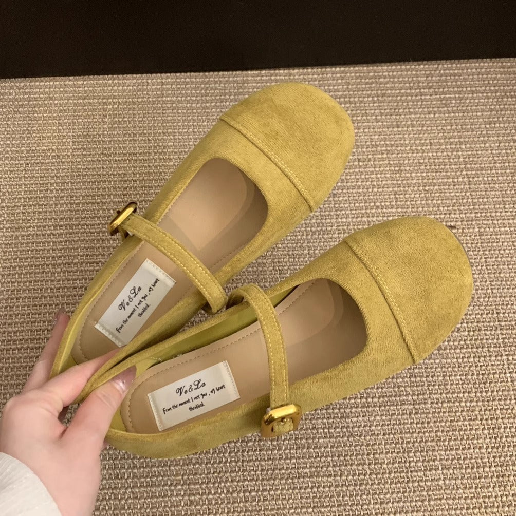 Damen Elegante Mary Jane Ballerinas mit dekorativem Riemchen und hochwertiger Verarbeitung Heidi Mode - Image 8