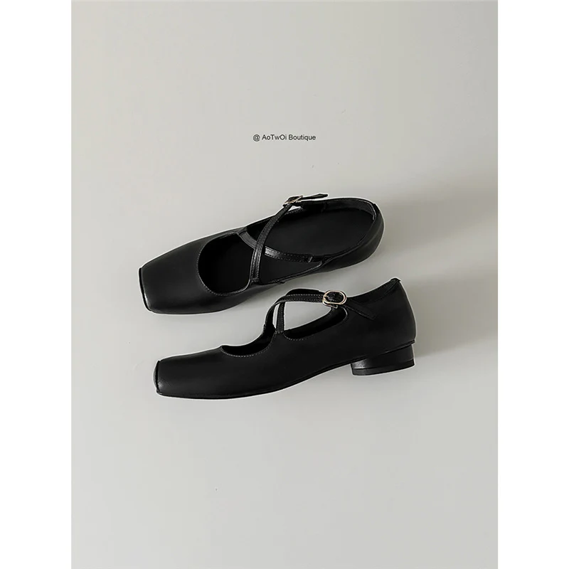Damen Elegante Mary Jane Ballerinas mit Leopardenmuster und verstellbarem Riemenverschluss Heidi Mode - Image 2
