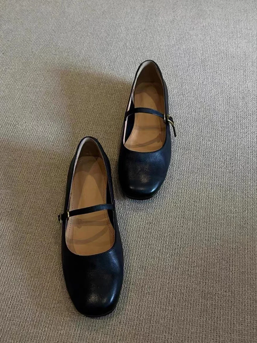 Damen elegante Mary Jane Ballerinas mit praktischer Schnallenverzierung Heidi Mode - Image 7