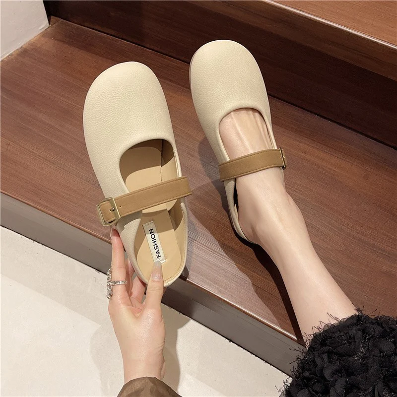 Damen elegante Mary Jane Schuhe mit verstellbarem Riemen Heidi Mode - Image 2
