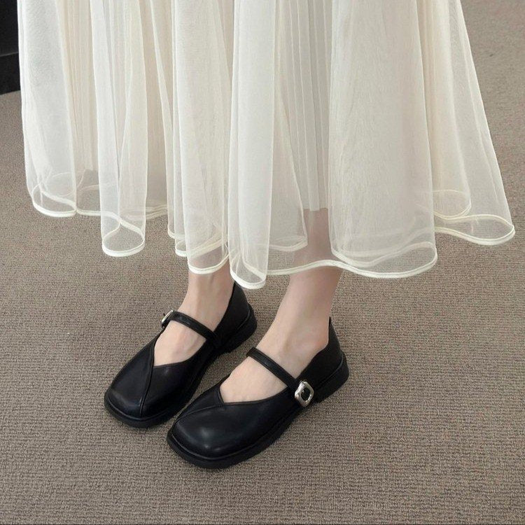 Damen Elegante Mary Jane Schuhe mit verstellbarem Riemen und dämpfender Sohle Heidi Mode - Image 4