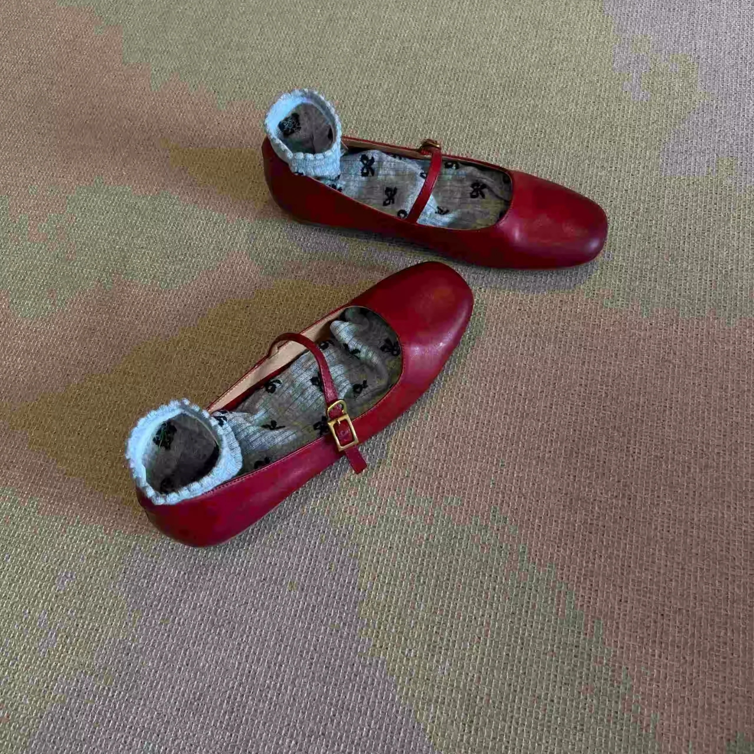 Damen elegante Mary Janes mit komfortabler Sohle und verstellbarem Riemen Heidi Mode - Image 5