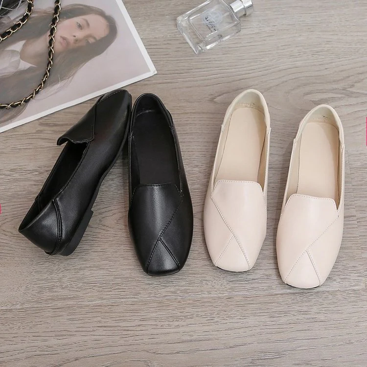 Damen elegante Mokassin-Pantoletten mit modischem Schnitt und flexiblem Fußbett Heidi Mode - Image 4