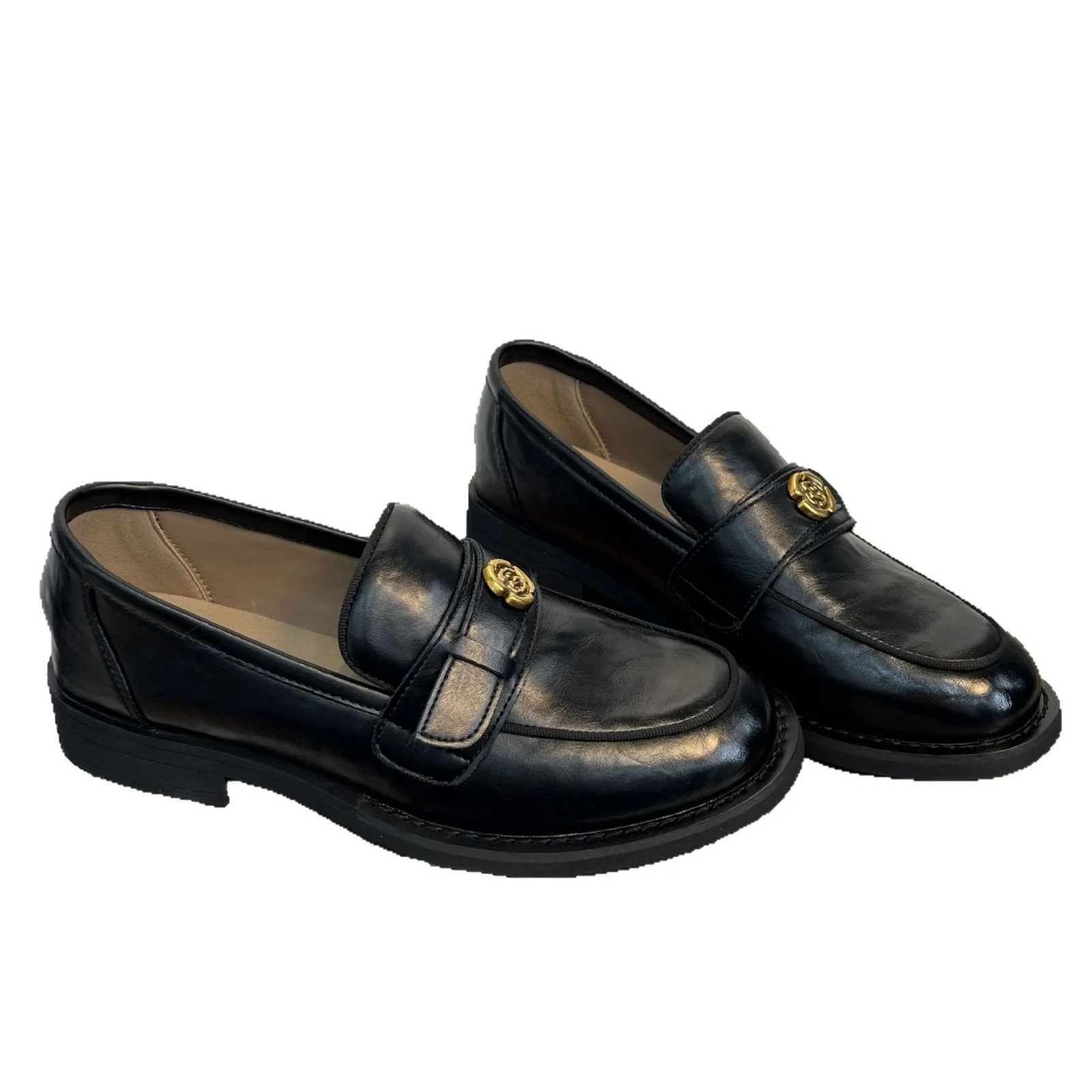 Damen Elegante Mokassins aus hochwertigem Leder mit dekorativem Schnallenverschluss Heidi Mode - Image 5