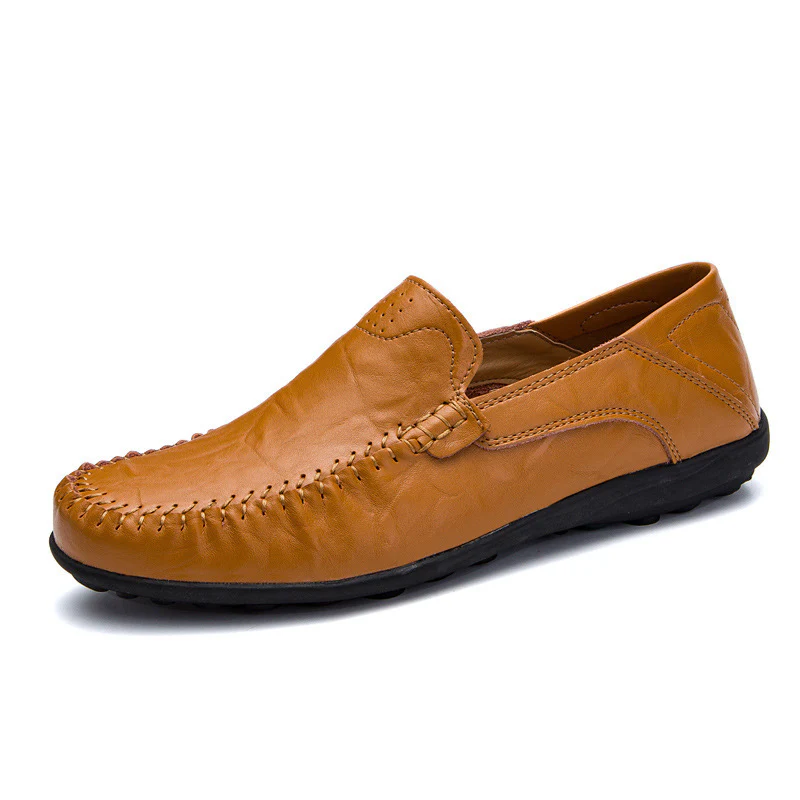 Damen Elegante Mokassins aus hochwertigem Leder mit handgenähten Details Heidi Mode - Image 5