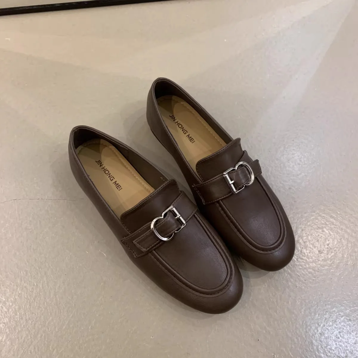 Damen elegante Mokassins mit dekorativem Schnallenverschluss Heidi Mode - Image 2