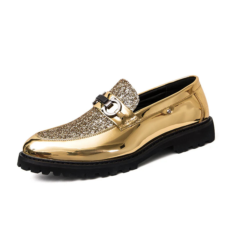 Damen Elegante Mokassins mit glitzerndem Obermaterial Heidi Mode - Image 6