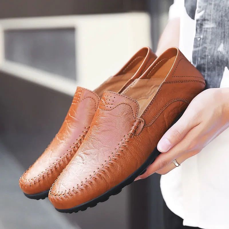 Damen Elegante Mokassins mit handgenähter Verarbeitung und rutschfester Sohle Heidi Mode - Image 2