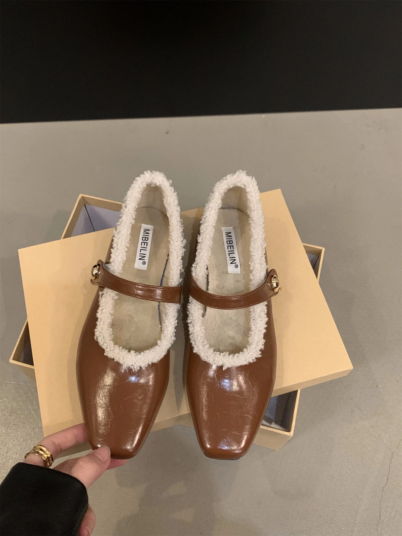 Damen elegante Mokassins mit hochwertigem Fleece-Futter Heidi Mode - Image 7