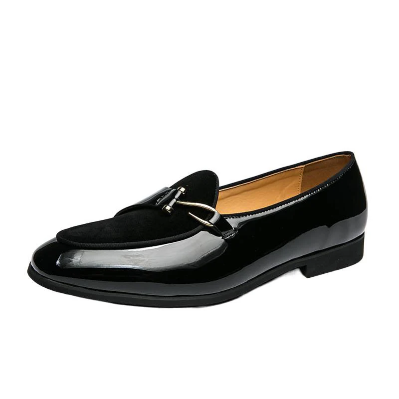 Damen Elegante Mokassins mit luxuriösem Glanz und dekorativem Schnallenverschluss Heidi Mode - Image 5