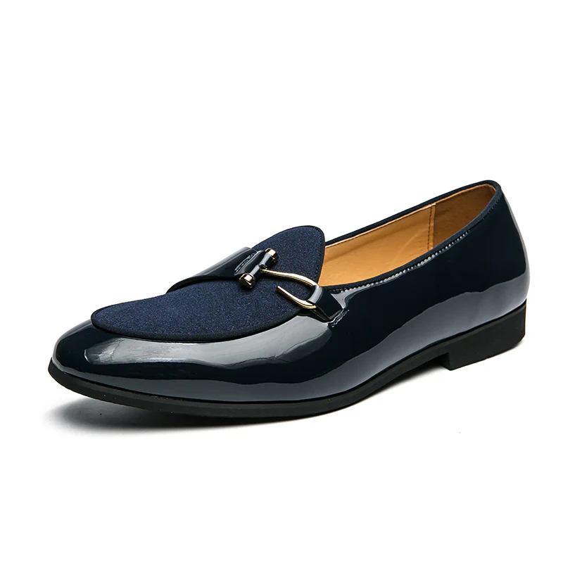 Damen Elegante Mokassins mit luxuriösem Glanz und dekorativem Schnallenverschluss Heidi Mode - Image 8