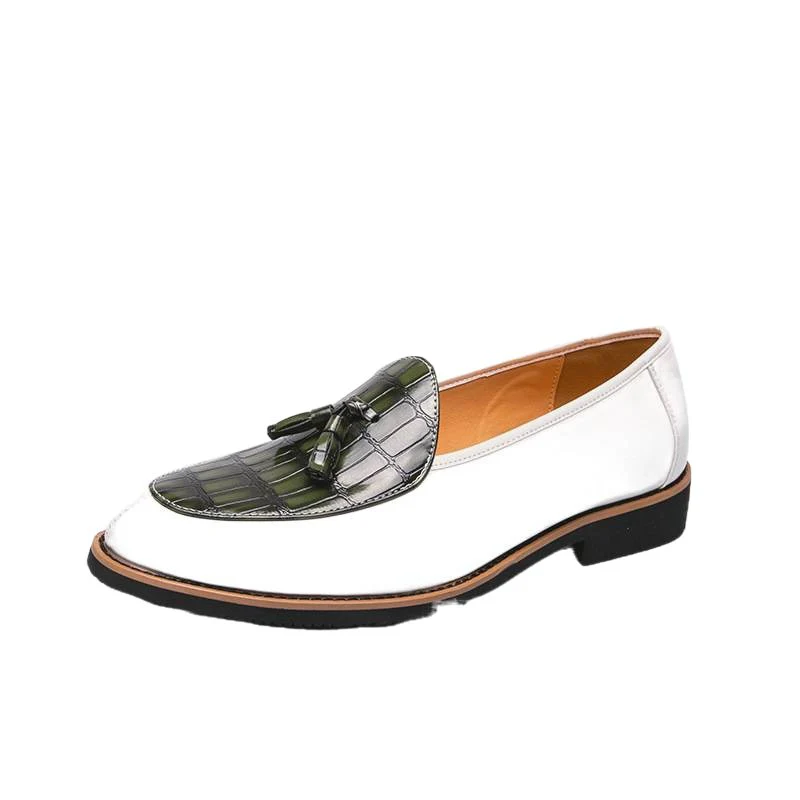 Damen Elegante Mokassins mit modischem Lederdesign und Quasten-Detail Heidi Mode - Image 5