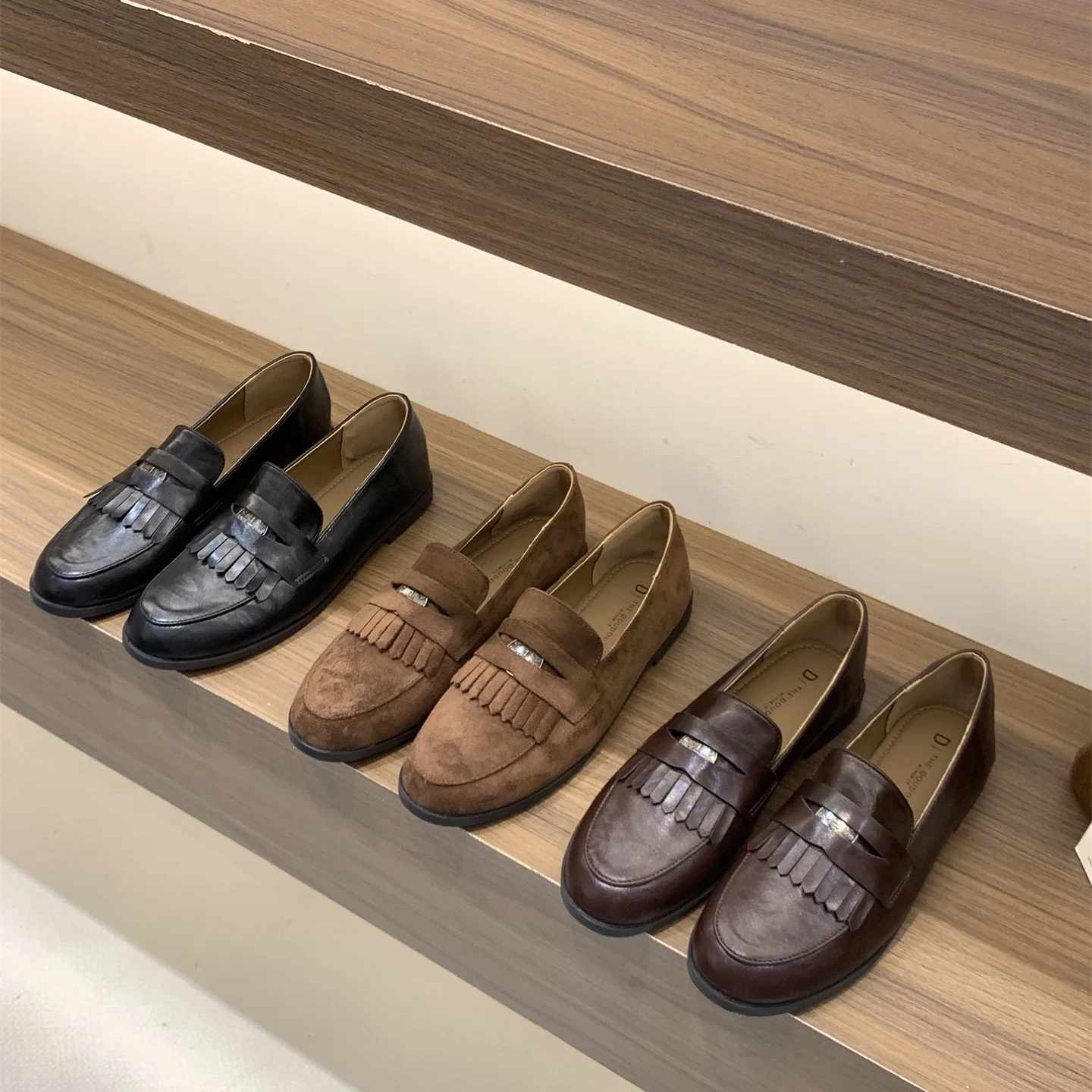 Damen elegante Mokassins mit modischem Quasten-Design Heidi Mode - Image 2