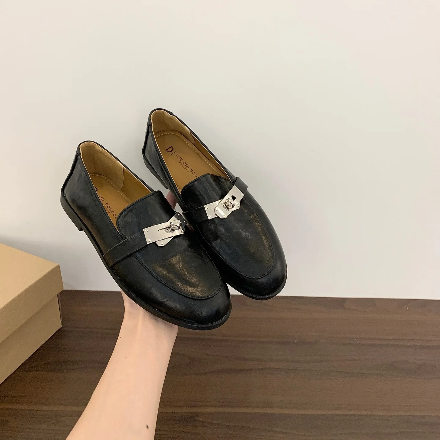 Damen elegante Mokassins mit modischem Schnallenakzent Heidi Mode - Image 7