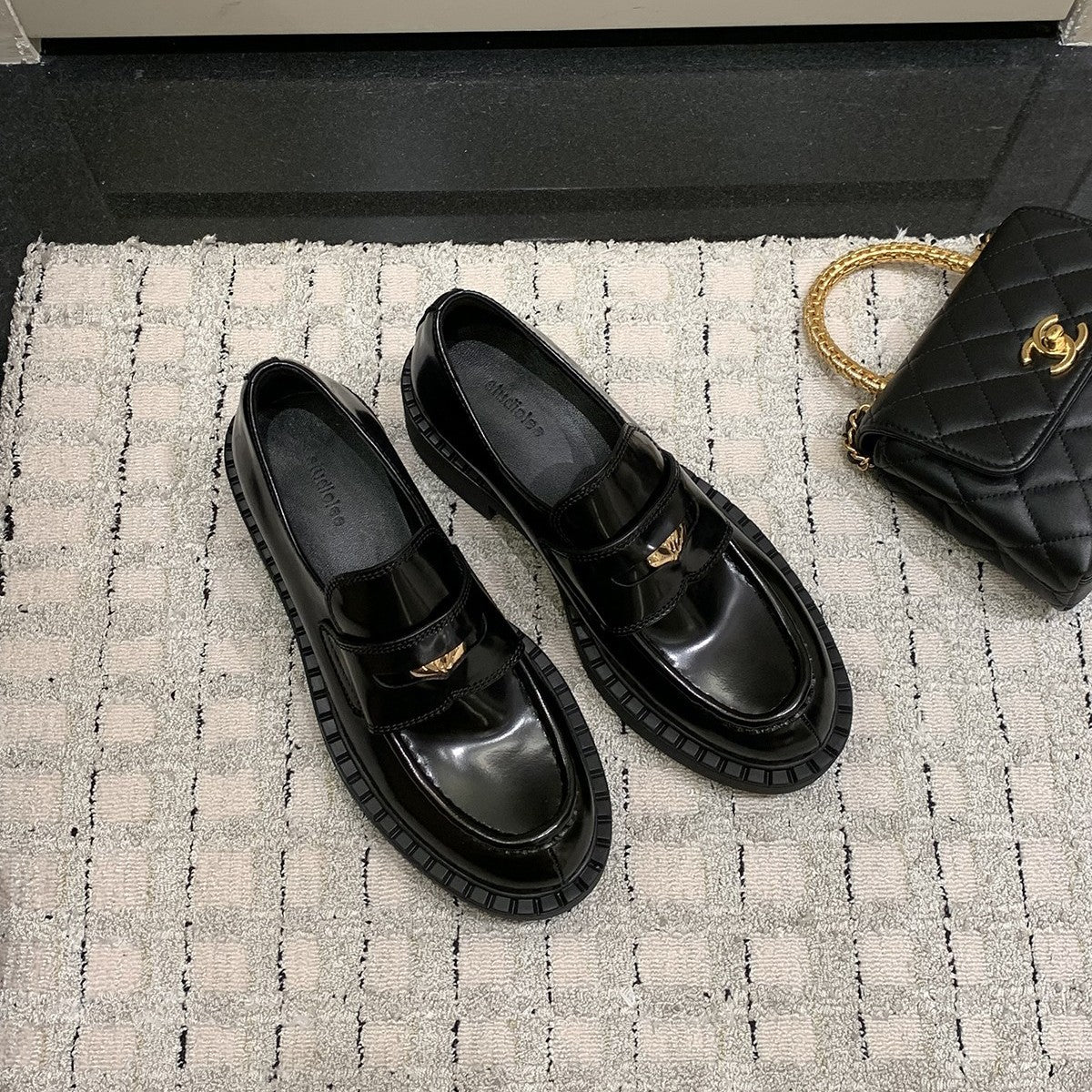 Damen elegante Mokassins mit modischem Schnallenverschluss Heidi Mode - Image 4